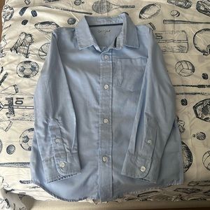 Cat & Jack Boys Long Sleeve Button-Down Shirt